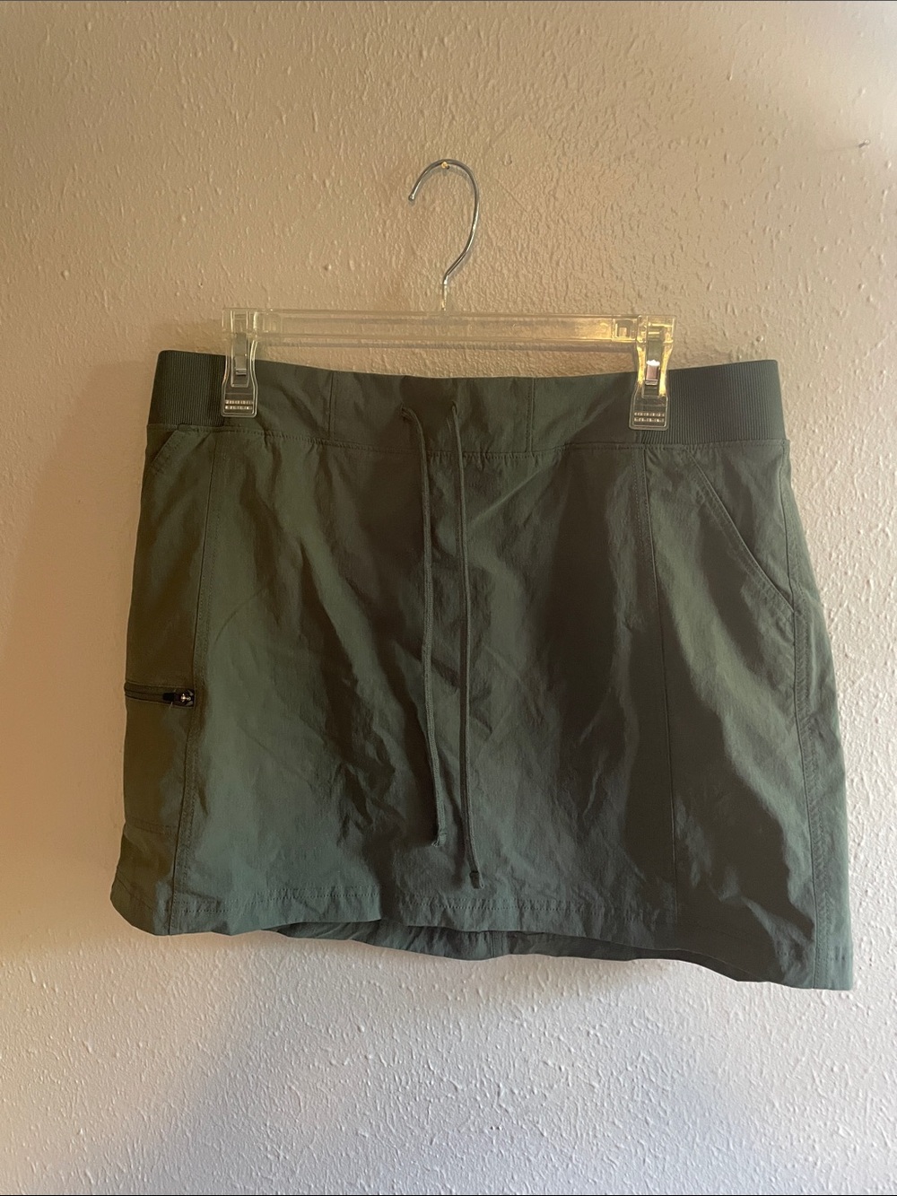 Eddie Bauer Olive Green Active Skort